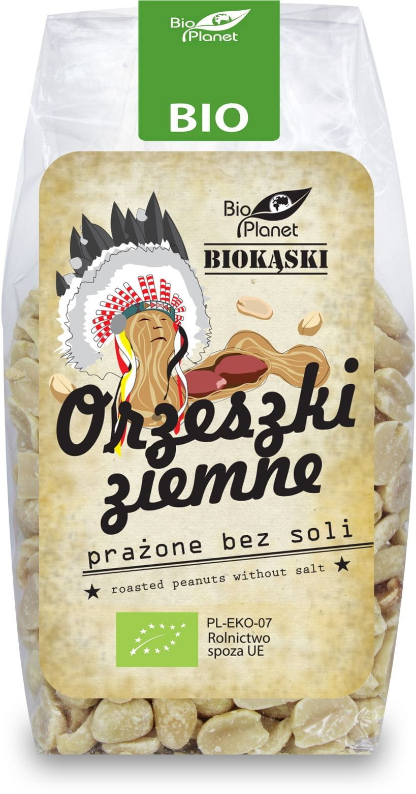 CACAHUÈTES TÔTÉES SANS SEL BIO 150 g - BIO PLANET DDM: 10-2026