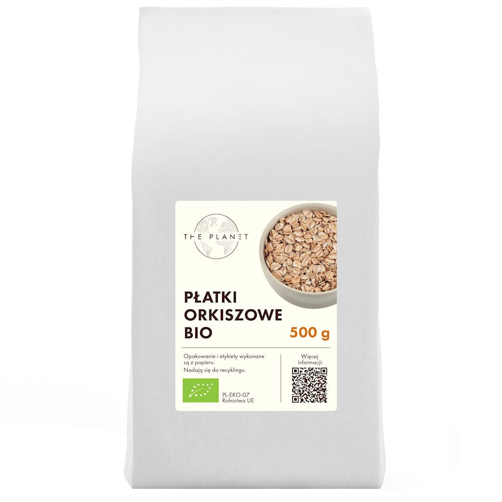 FLAKES D'ÉPEITRE BIO 500 g - THE PLANET DDM: 09-2026