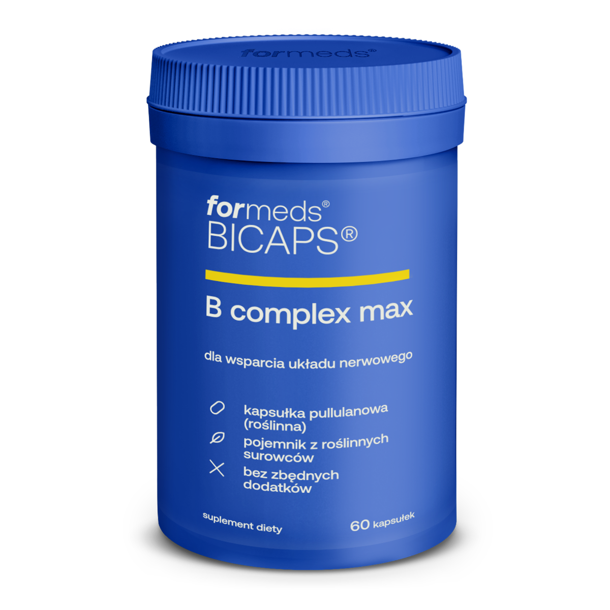 ForMeds Bicaps B Complex MAX B Vitamin Complex 60 Capsules Biogo fr ForMeds Bicaps B Complex MAX B Vitamin Complex 60 Capsules Biogo fr