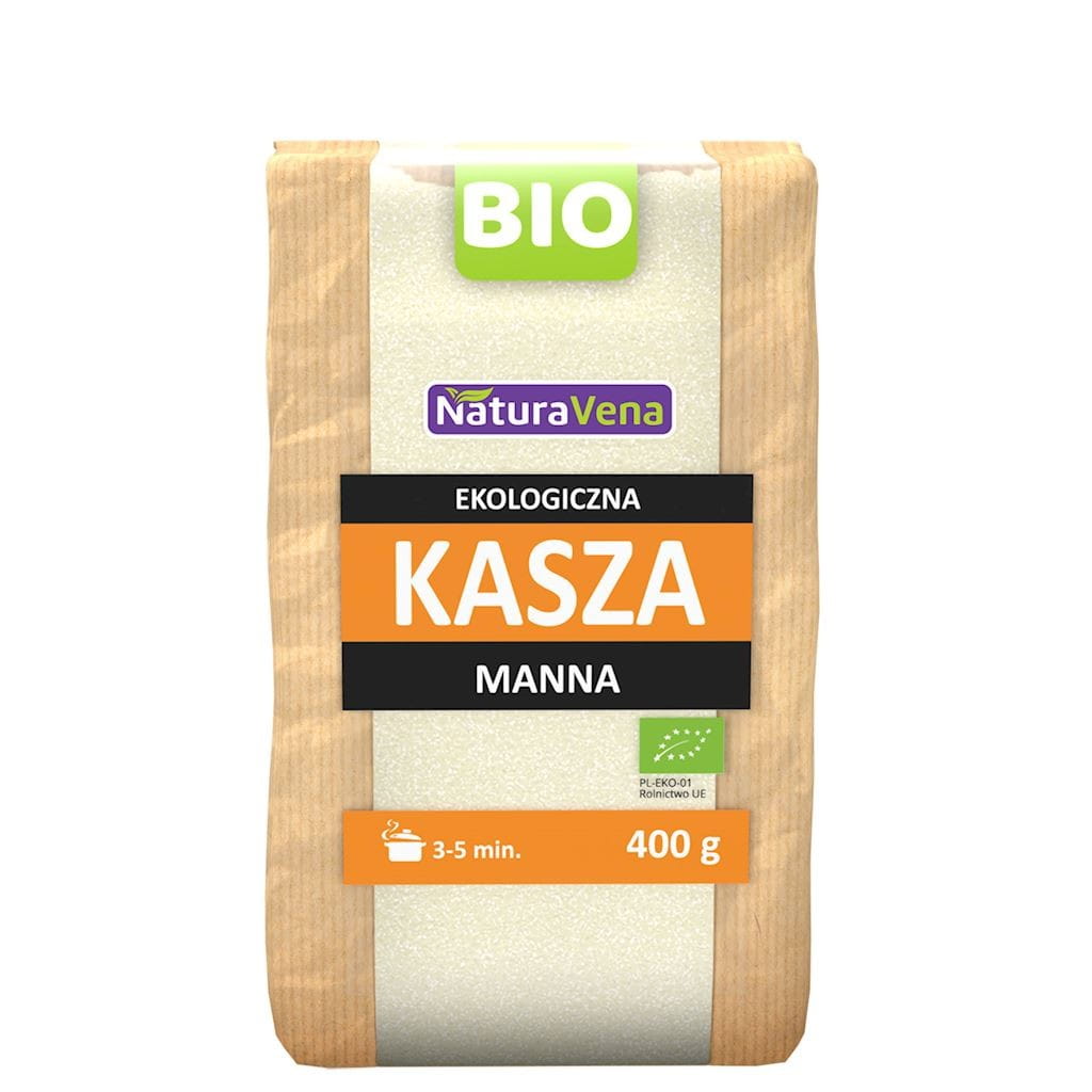 SEMOULE DE SEMOULE BIO 400 g - NATURAVENA DDM: 09-2026
