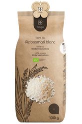 Organic basmati rice 1 kg Biogo