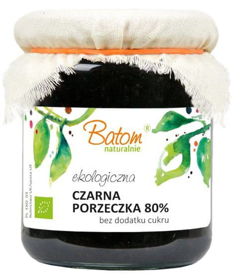 Confiture de cassis BIO 260 g - BATOM