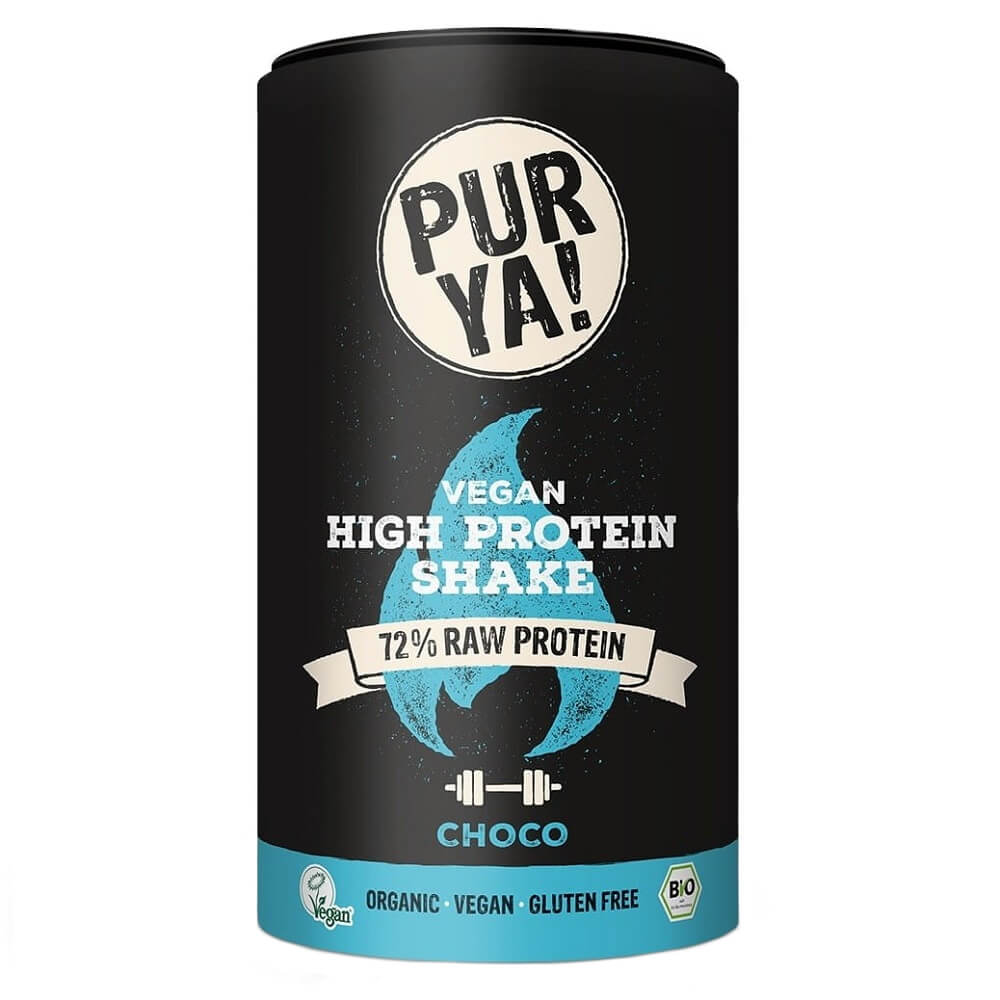 Shake hyperprotéiné en poudre au goût chocolat BIO 550g - PUR YA!