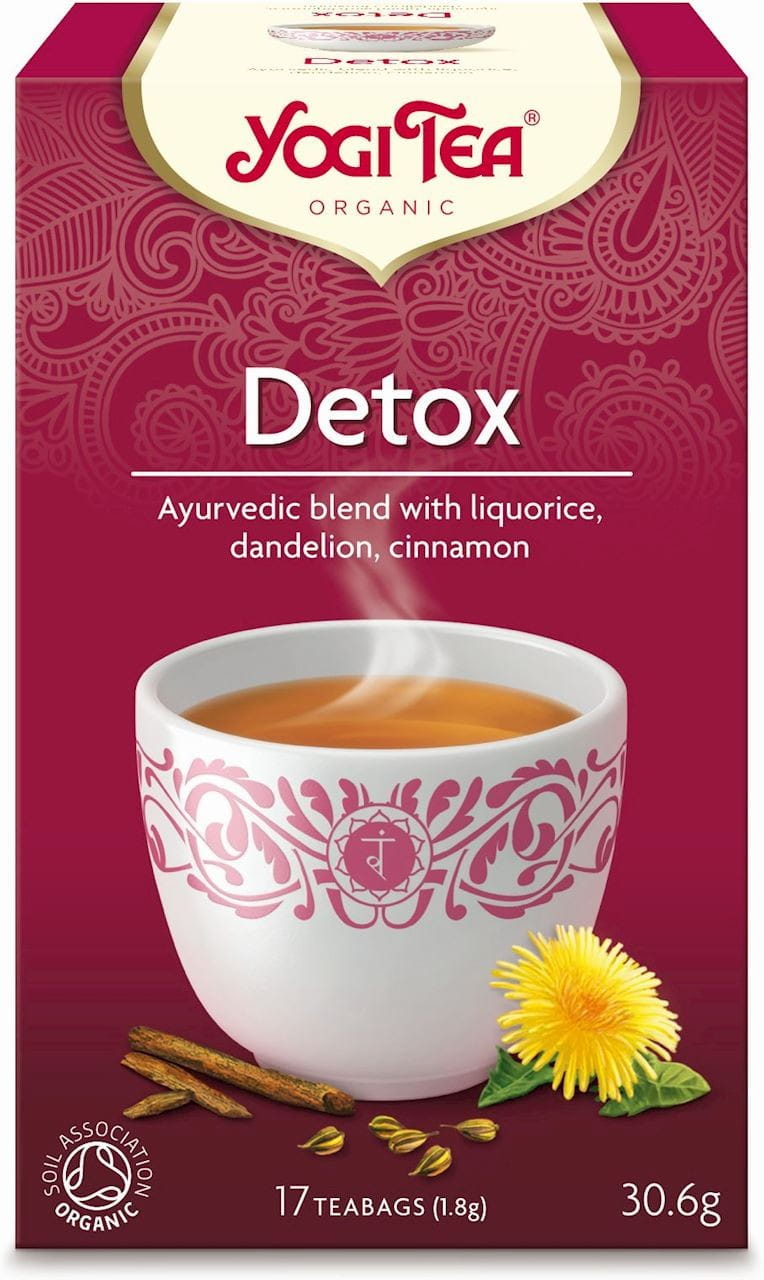 Thé détox BIO (17 x 18 g) - YOGI TEA
