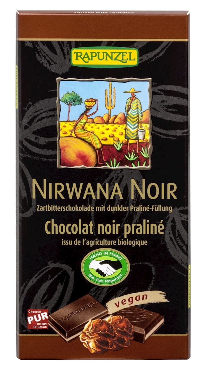 Nirvana chocolat à la truffe BIO 100 g - RAIPONCE