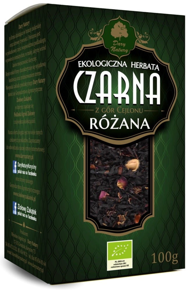 Tisane feuille de rose noire BIO 100 g - CADEAUX DE LA NATURE