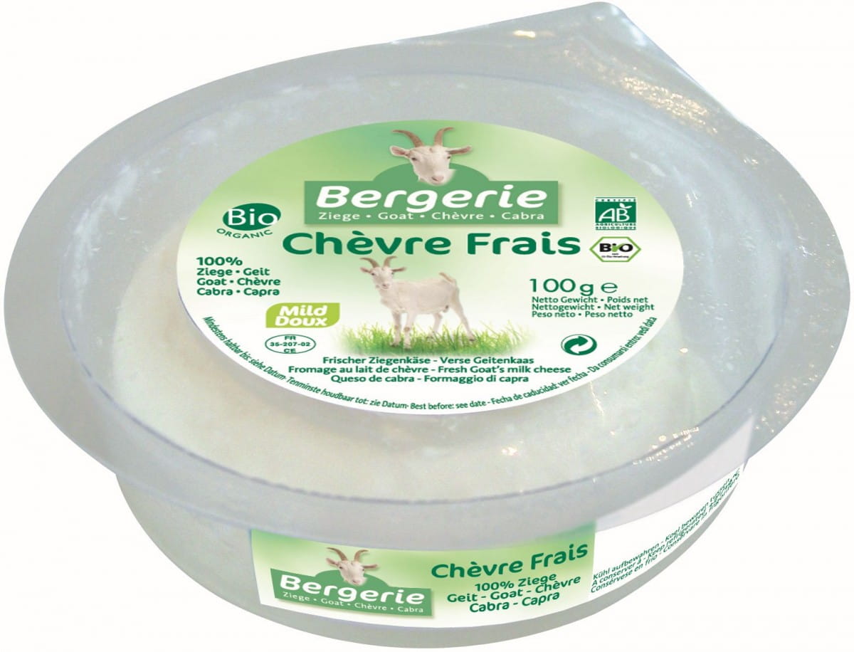 Fromage caillé de chèvre BIO 100 g - BERGERIE