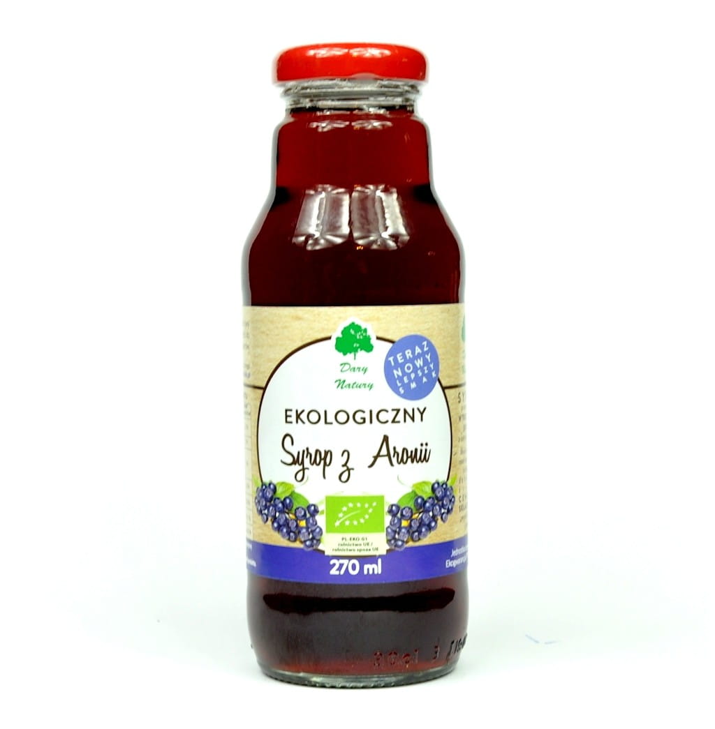 Sirop d'Aronia BIO 270 ml - CADEAUX DE LA NATURE