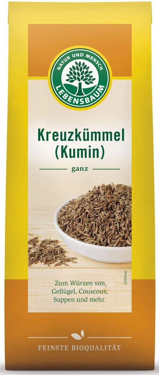 Cumin romain, graines entières BIO 40 g - LEBENSBAUM