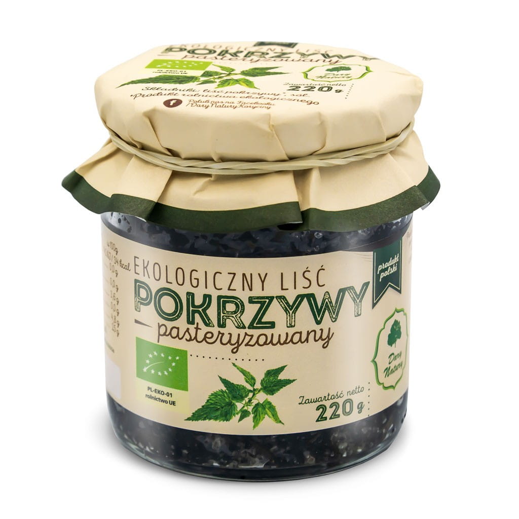 Ortie feuille pasteurisée BIO 220 g - CADEAUX DE LA NATURE