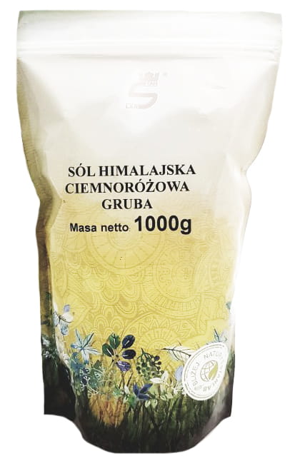 Sel de l'Himalaya rose foncé épais 1000g STANLAB