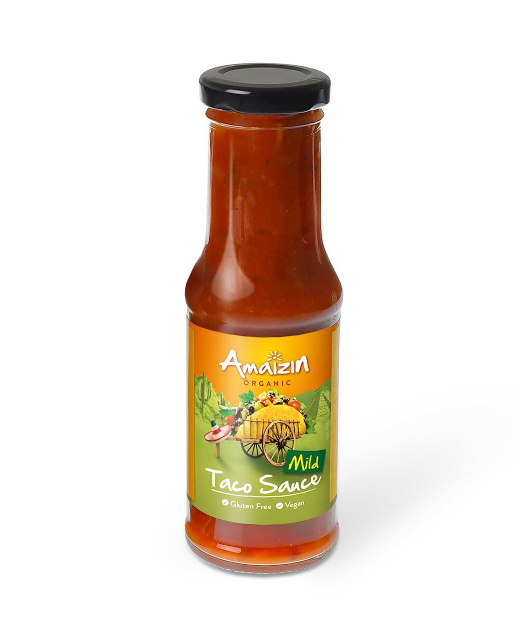 Sauce taco douce sans gluten BIO 220 g - AMAZIN