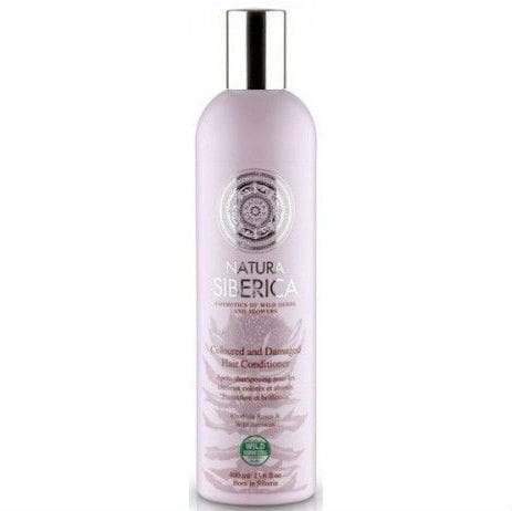 Après-shampooing pour cheveux colorés et abîmés protection et brillance 400 ml - NATURA SIBERICA