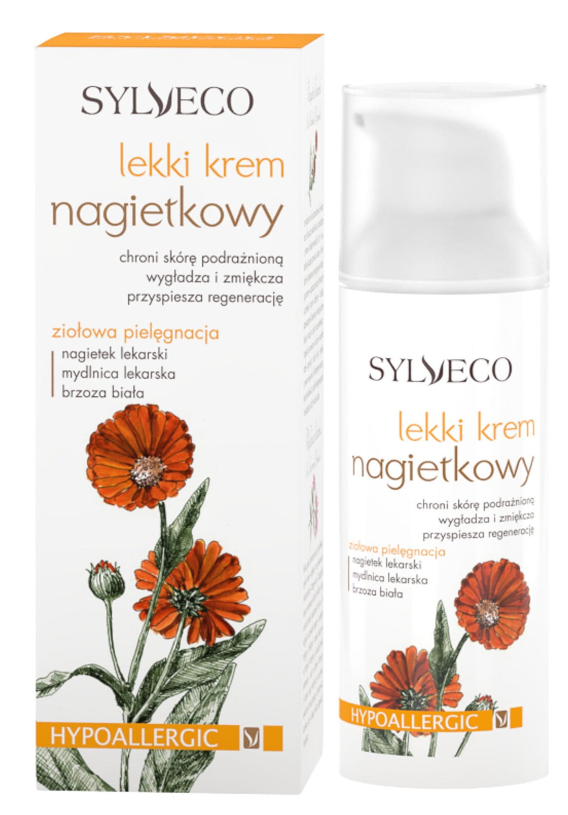 SYLVECO crème légère au calendula 50 ml