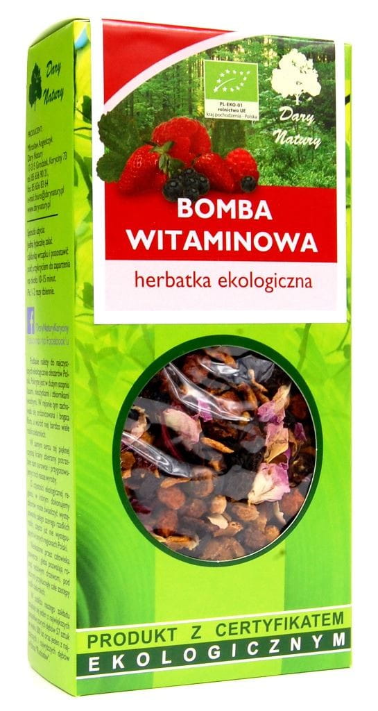 Tisane bombe vitaminée BIO 100 g - CADEAUX DE LA NATURE