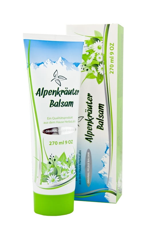 Baume aux herbes alpines baume alpenkräuter 270ml HERBALABS