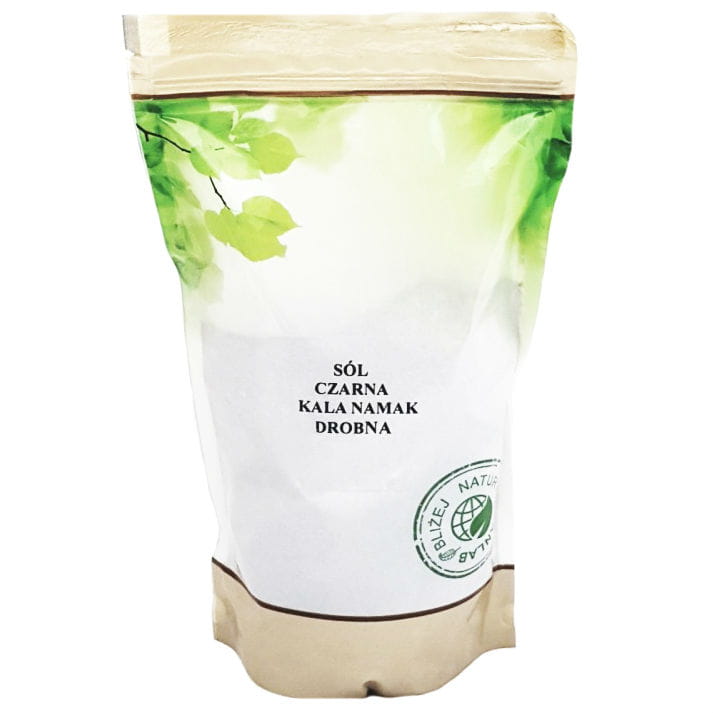 Sel noir indien trempé fin 1000g STANLAB