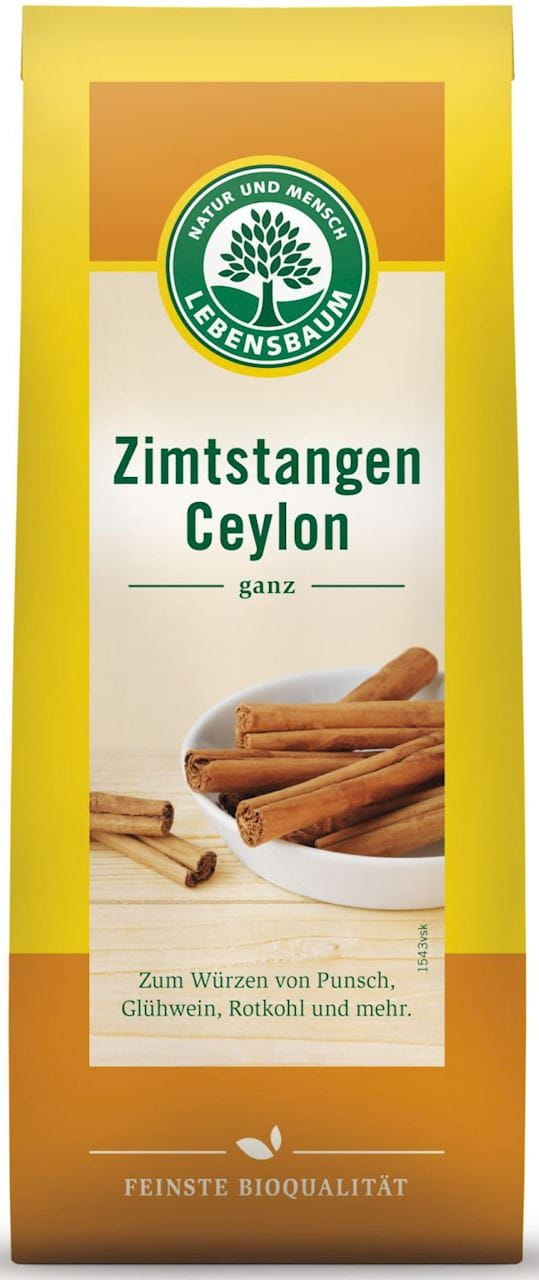 Bâton de cannelle de Ceylan BIO (6 pcs) - LEBENSBAUM