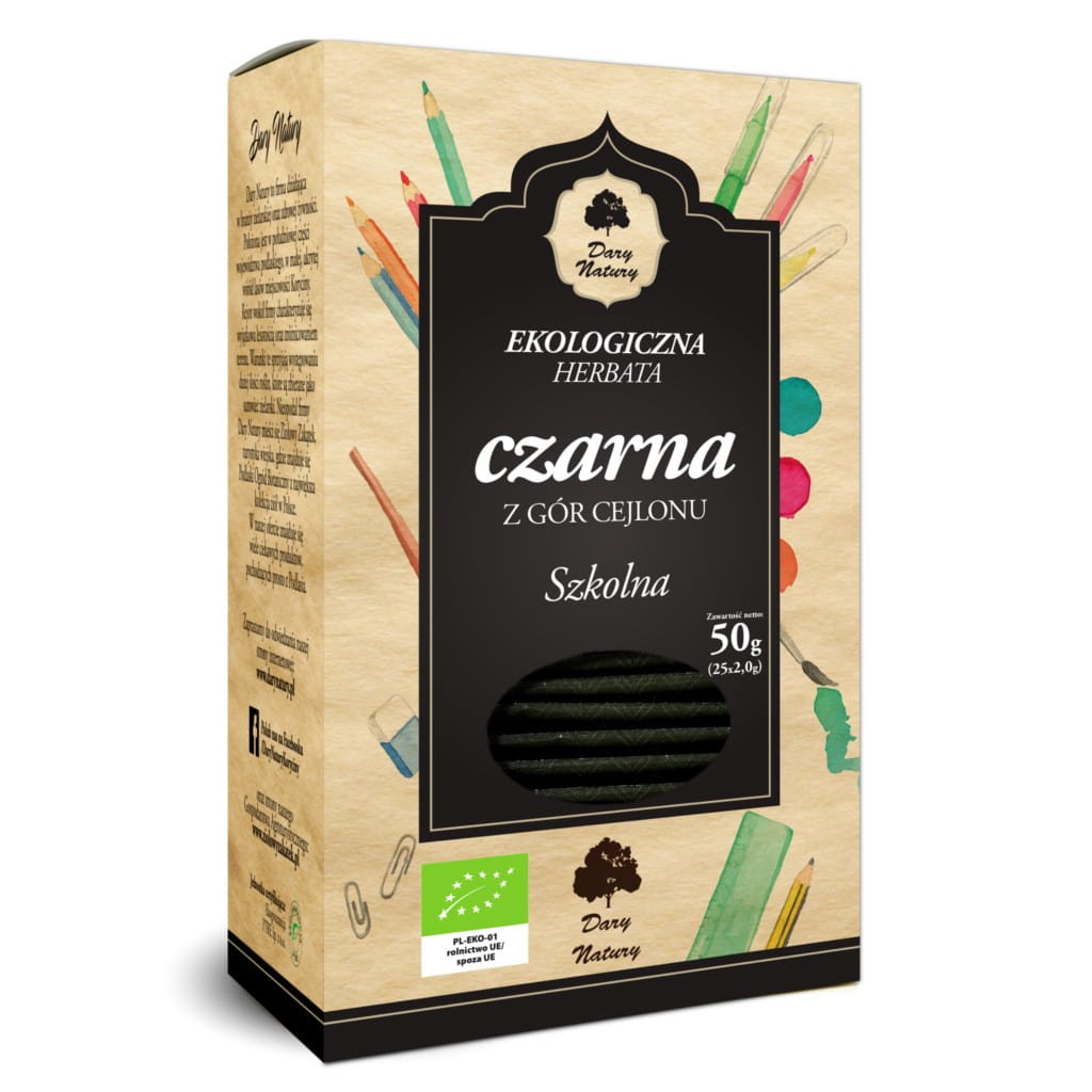 Thé noir scolaire BIO (25 x 2 g) - CADEAUX DE LA NATURE