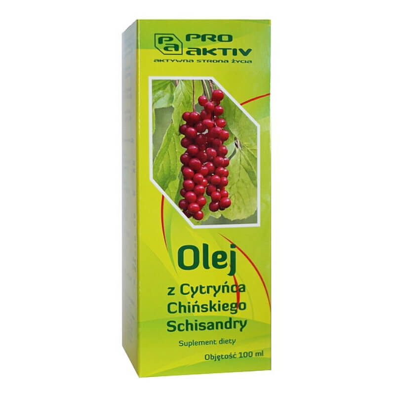 Huile de Schisandra de Chine Schisandra 100ml PRO AKTIV