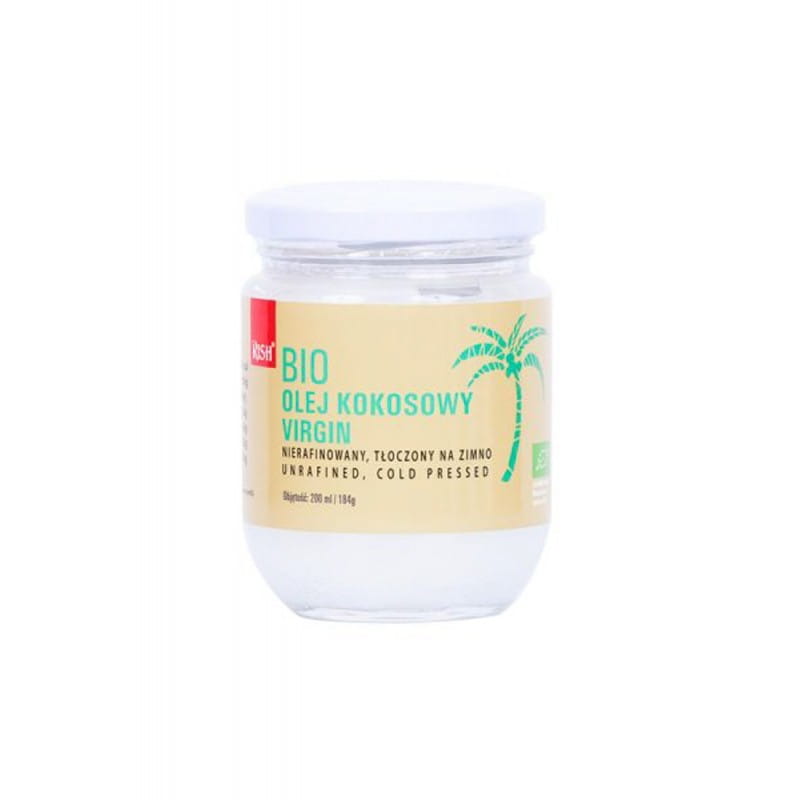 Huile de coco vierge BIO 200 ml / 184 g RISH