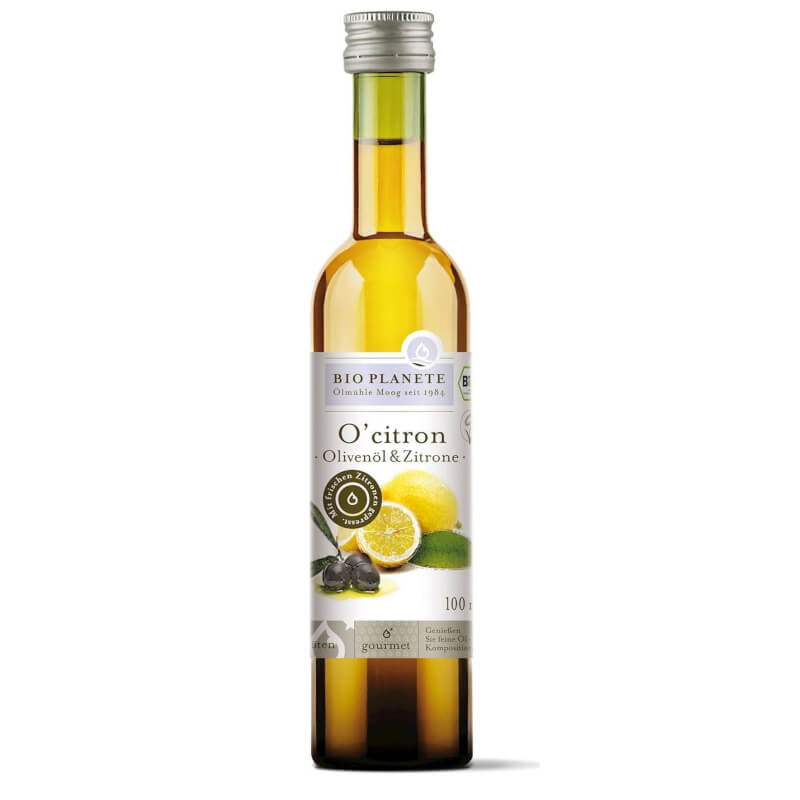 Huile d'olive au citron BIO 250 ml - BIO PLANETE
