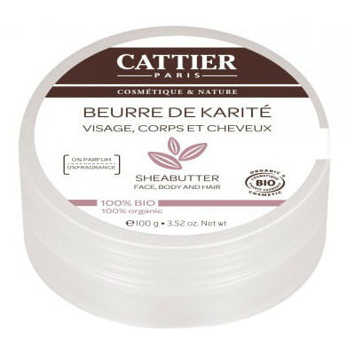 Beurre de karité bio 100 g - CATTIER