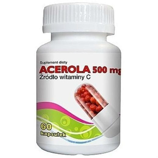 Acérola Vitamine C Naturelle 500mg 60 gélules GORVITA