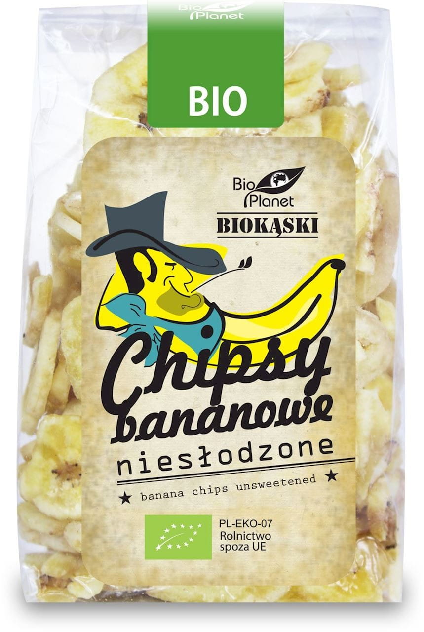 Chips de banane non sucrées BIO 150 g - BIO PLANET