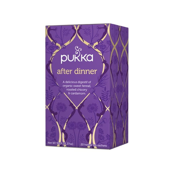 Thé BIO après le dîner 20 sachets PUKKA