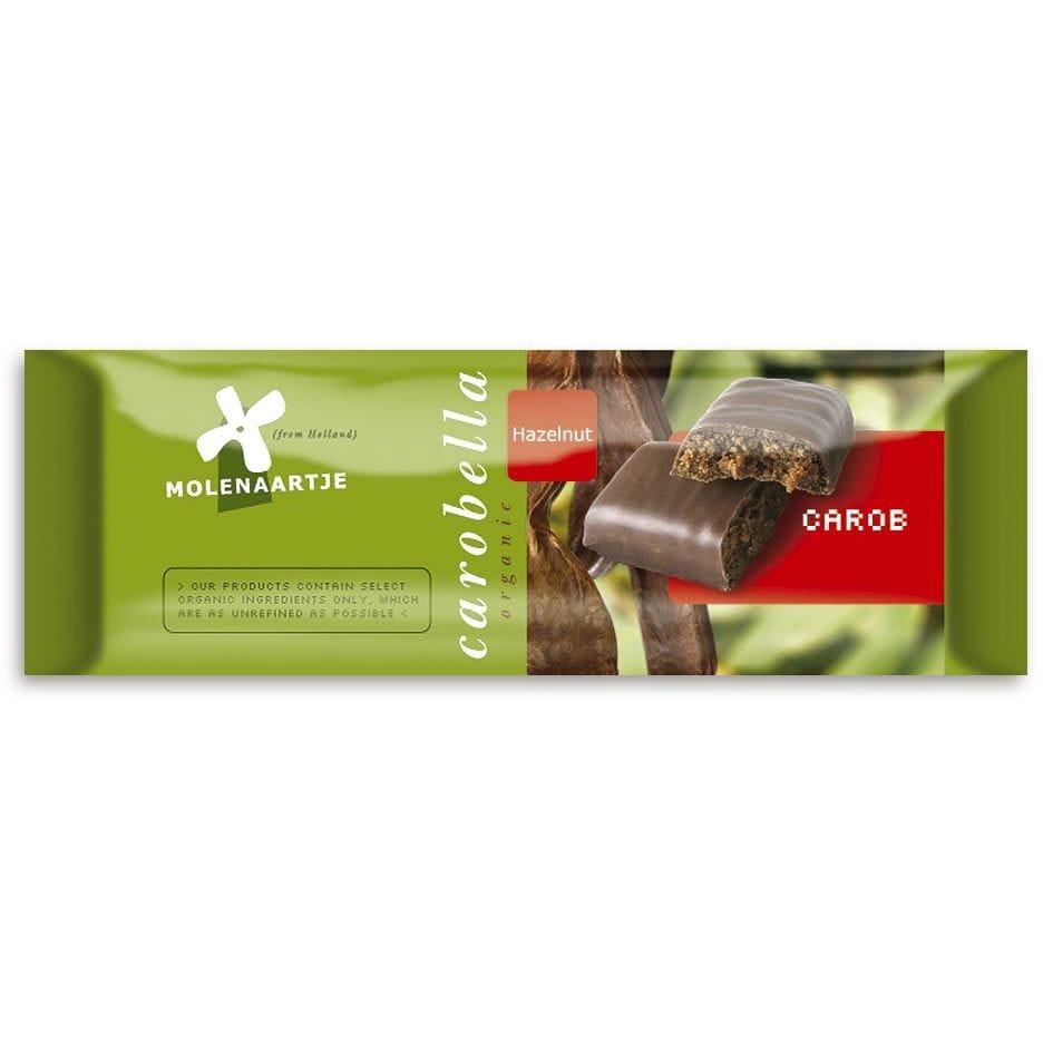 Barre Noisette BIO 40 g - CAROBELLA