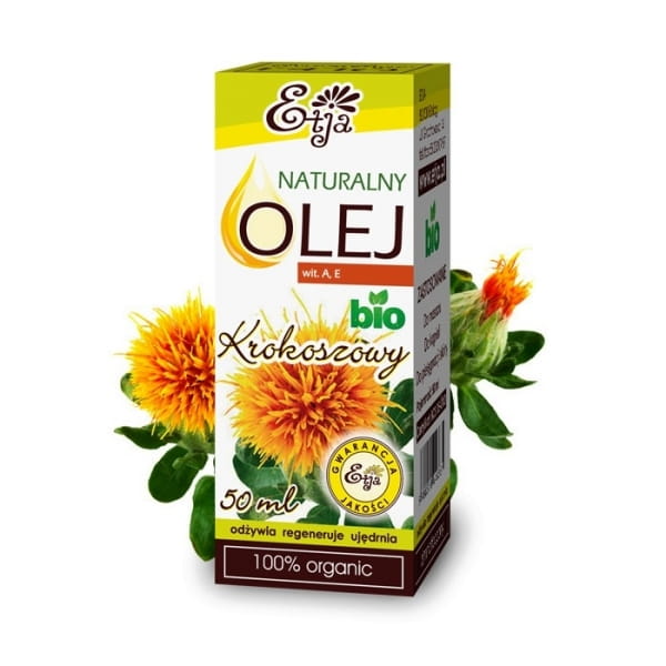 Huile de carthame BIO non raffinée 50 ml ETJA