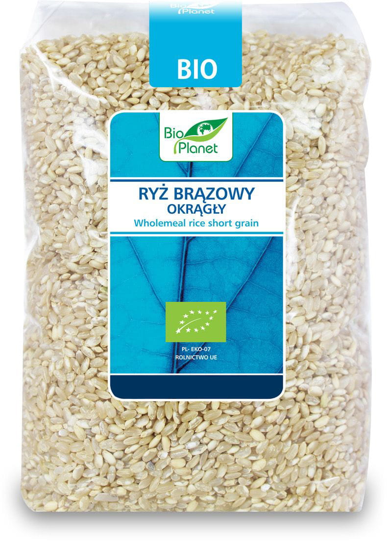 Riz brun rond BIO 1 kg - BIO PLANET