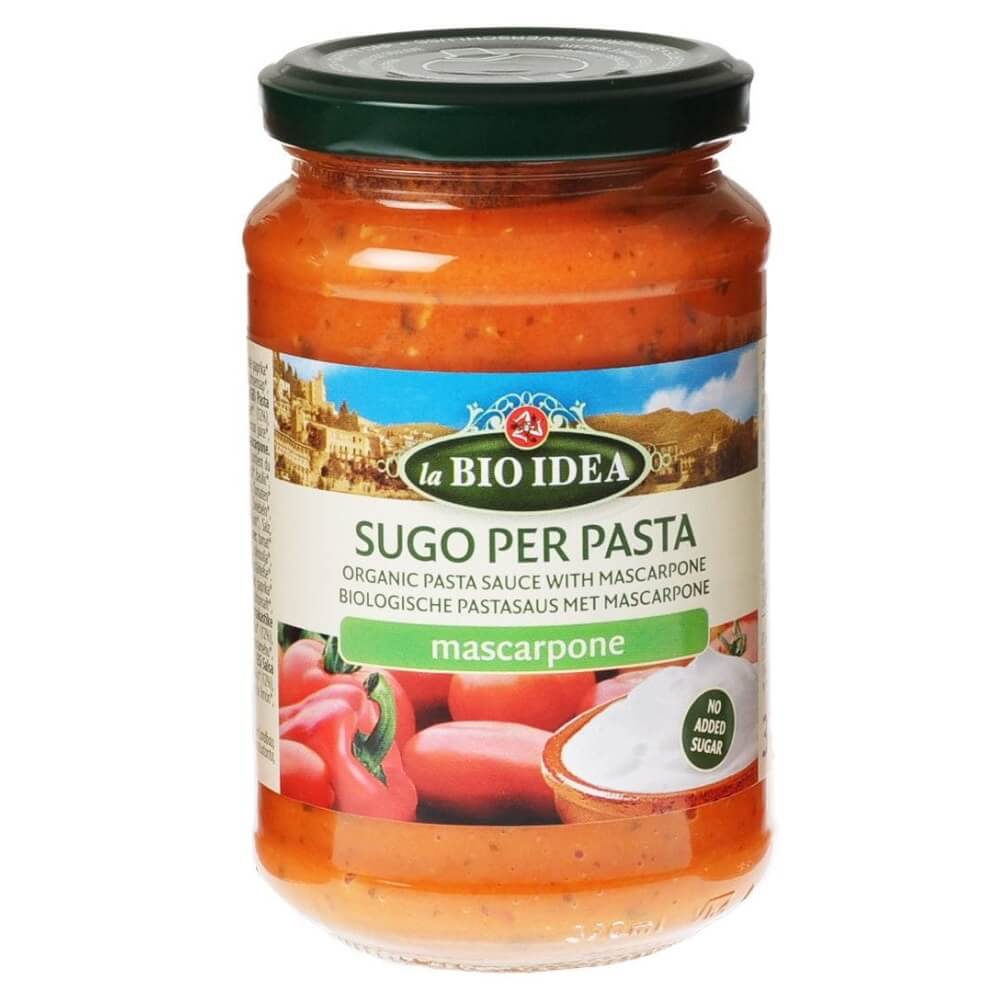 Sauce tomate au mascarpone BIO 340 g - LA BIO IDEA