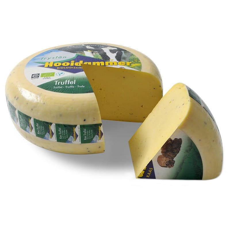 Fromage affiné aux truffes 50% de matière grasse BIO 45 kg - HOOIDAMMER