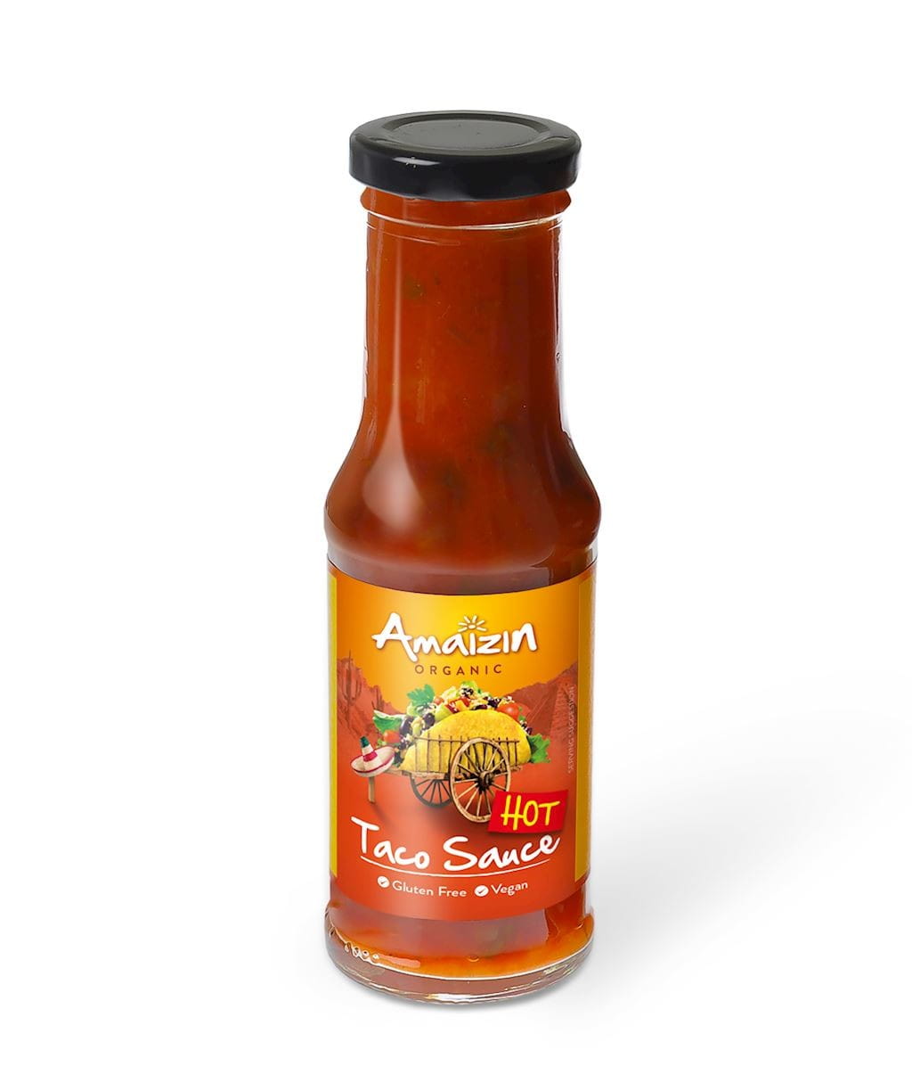 Sauce taco épicée sans gluten BIO 220 g - AMAZIN