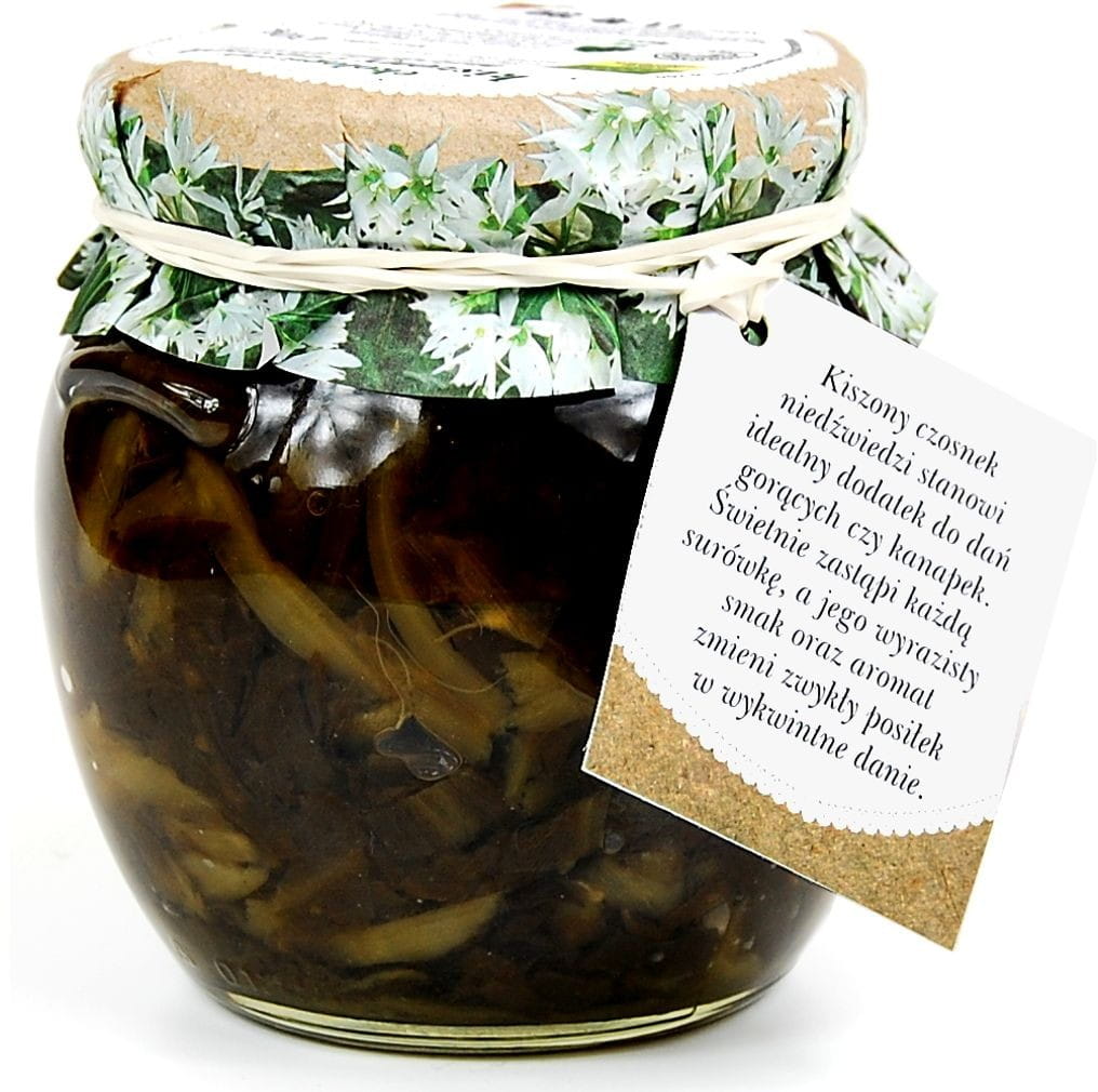 Ail des ours mariné BIO 430 g - CADEAUX DE LA NATURE