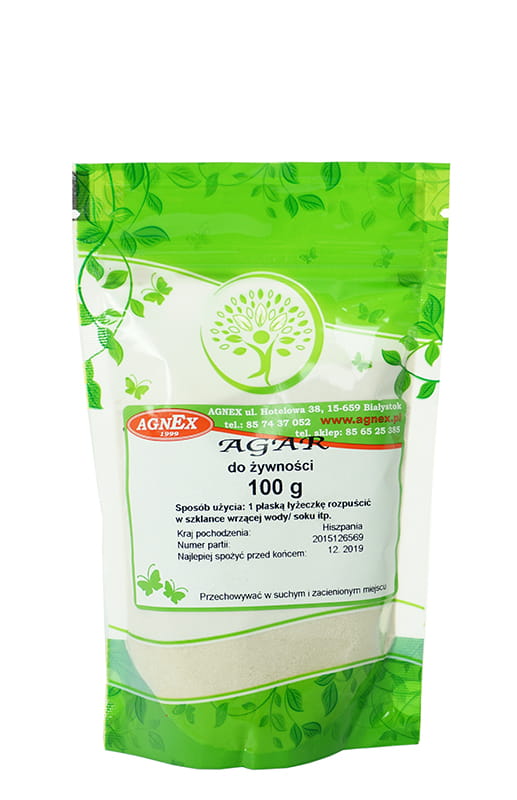 Gélose - 100g de gélose AGNEX