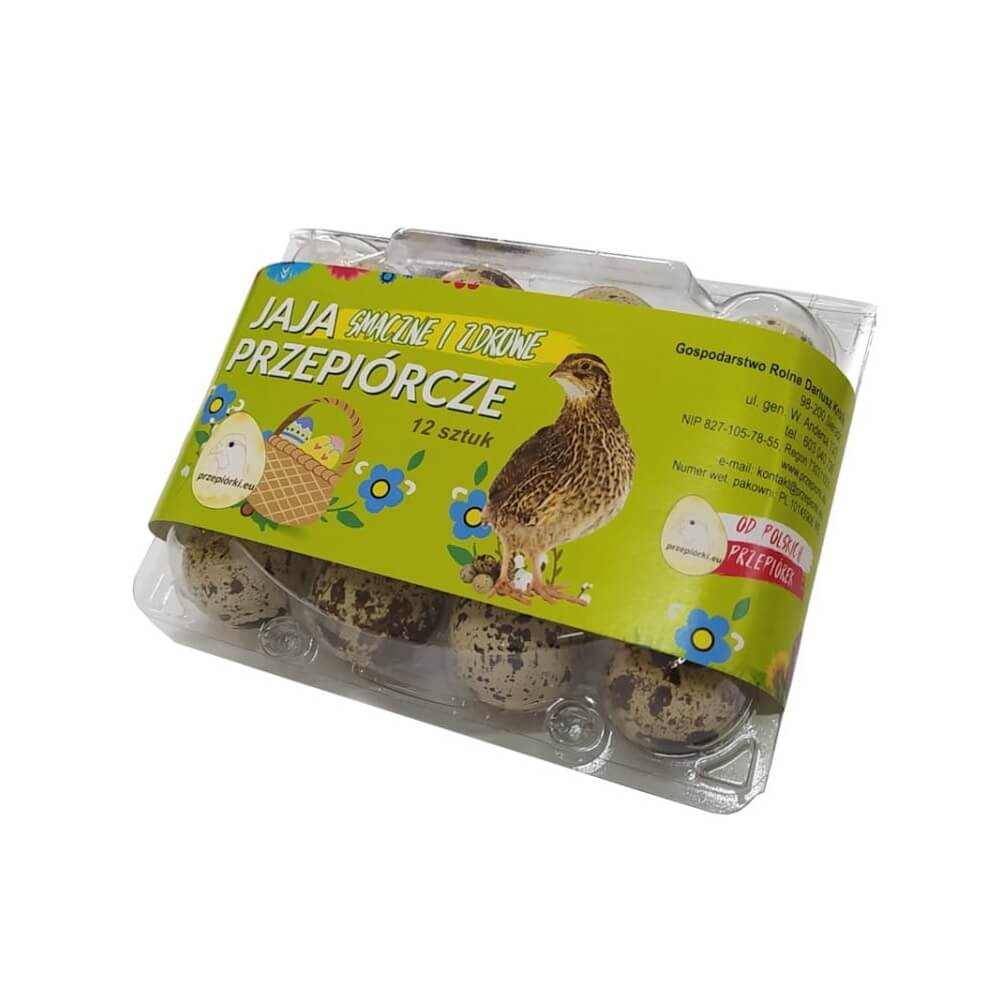 Oeufs de caille (12 pièces dans un paquet) BIO PLANET