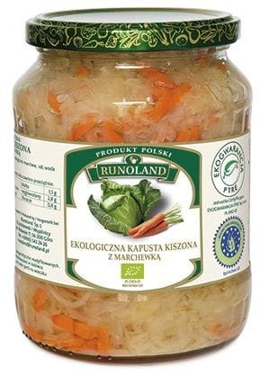 Choucroute aux carottes BIO 700 g (500g) - RUNOLAND