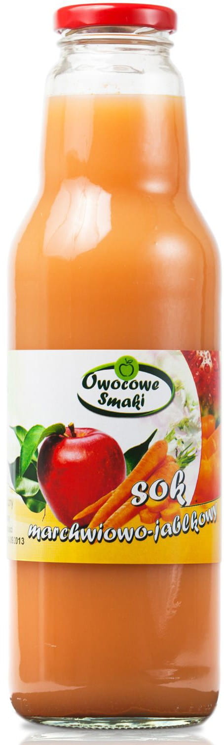 Jus de carotte et pomme BIO 750 ml - SAVEURS DE FRUITS