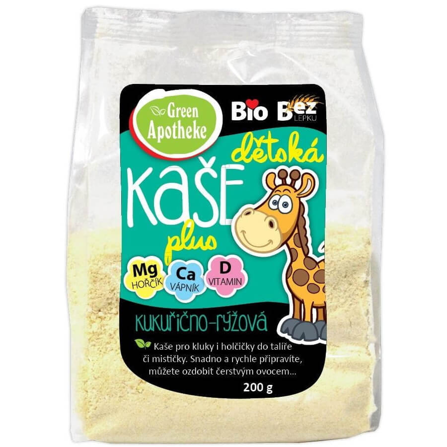 Bouillie de maïs - riz instantané BIO 200 g - APOTHEKE