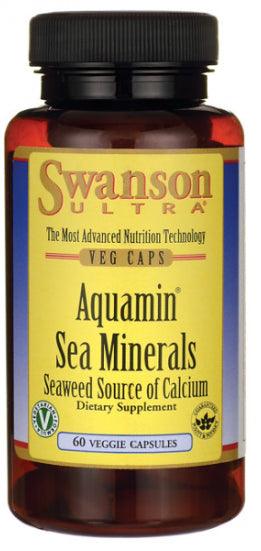 Algue de mer rouge aquamin minéraux marins 60 gélules de SWANSON