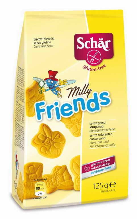 Milly friends biscuits sans gluten 125 g SCHÄR