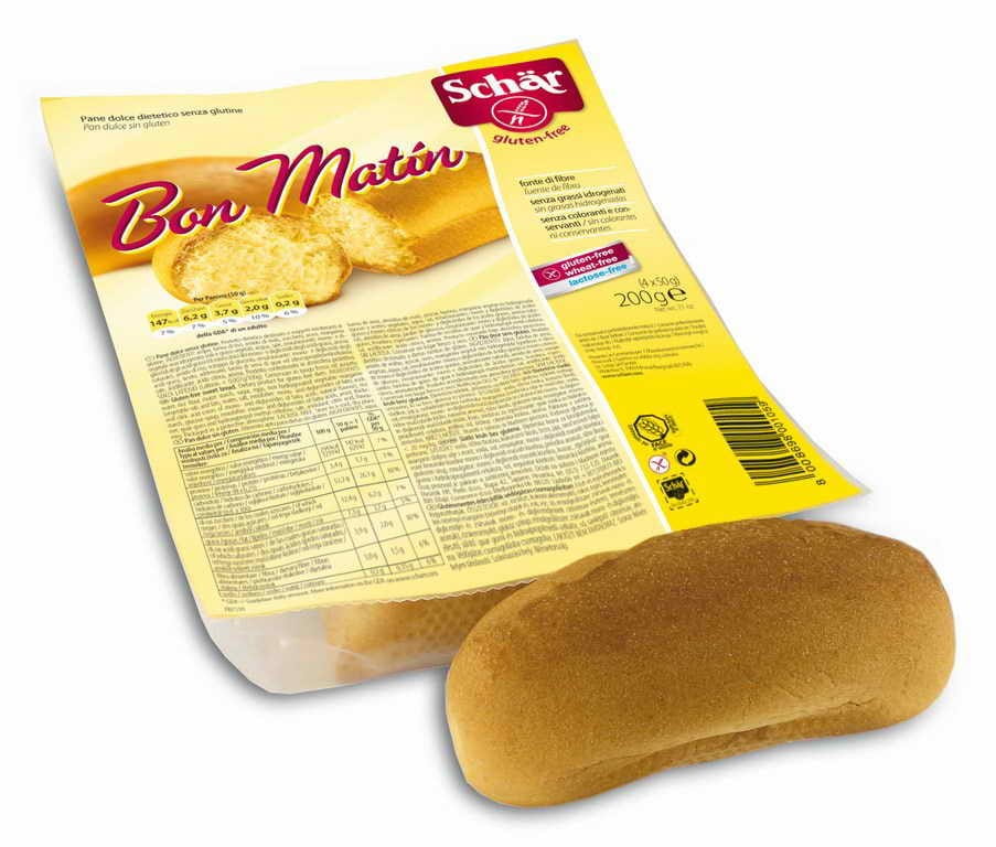 Bon matin brioches sucrées sans gluten (4x50 g) 200 g SCHÄR