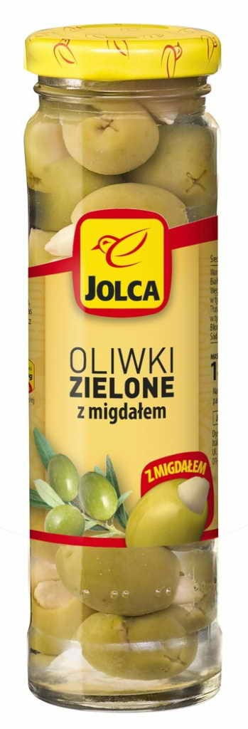 Olives vertes aux amandes jolca 140 g ITALIMEX