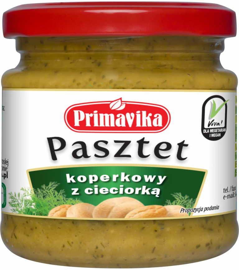 Pâté d'aneth aux pois chiches 160 g PRIMAVIKA