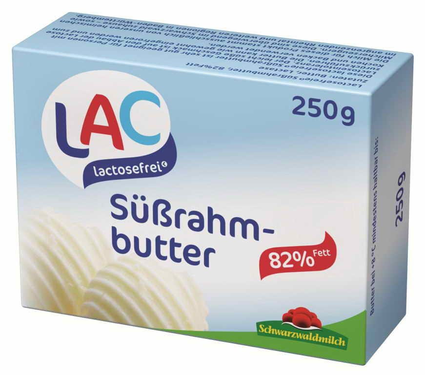 Beurre sans lactose 250 g SCHWARZWALDMILCH