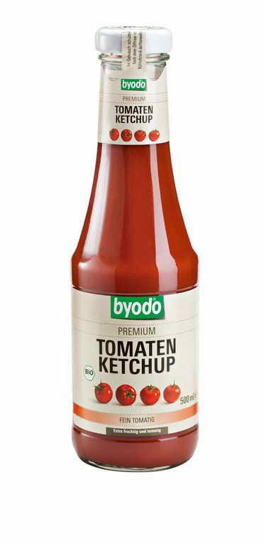 Tomate ketchup sans gluten BIO 500 ml BYODO