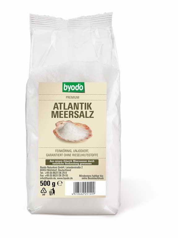Sel de l'océan Atlantique 500 g BYODO